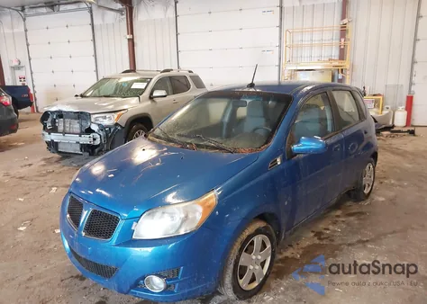 2009 Pontiac G3 from USA, damaged, VIN KL2TD66E19B647115
